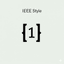 IEEE Style